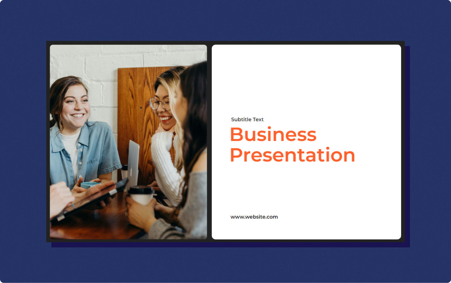 Modern Bento Box Style - Business Presentation